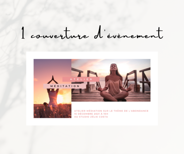 Breathe blush Theme - Pack Facebook Design | Canva – Image 4