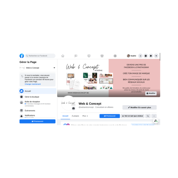 Création/Optimisation de ta page Facebook pro – Image 4